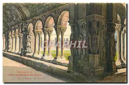 Cartes postales Environs de la Station bydrominerale Arles Le Cloitre