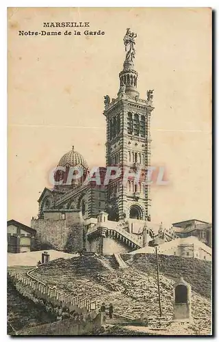 Cartes postales Marseille Notre Dame de la Garde