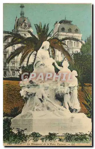 Cartes postales Nice Le Monument de la Reine Victoria