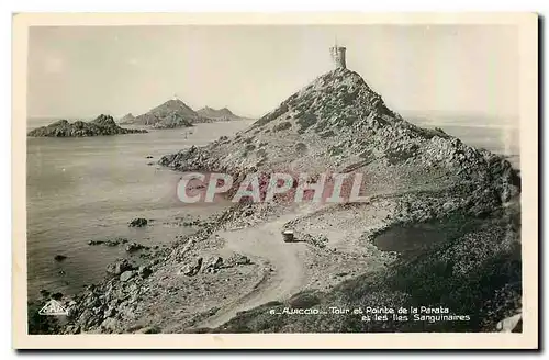 Cartes postales Ajaccio Tour et Pointe de la Parata et les Iles Sanguinaries