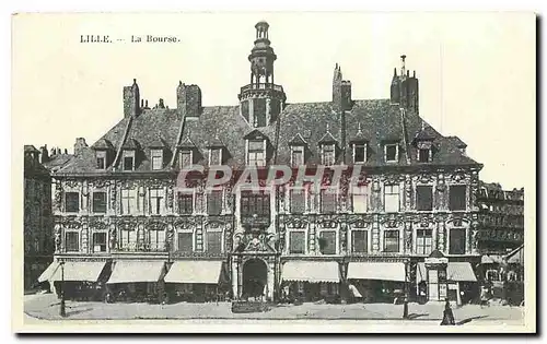Cartes postales Lille La Bourse