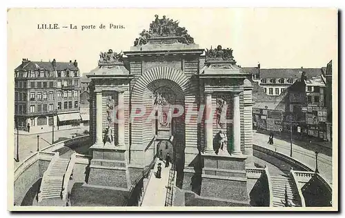 Cartes postales Lille La porte de Paris