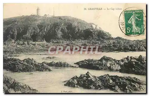 Ansichtskarte AK Granville Le Cap Lihou Phare