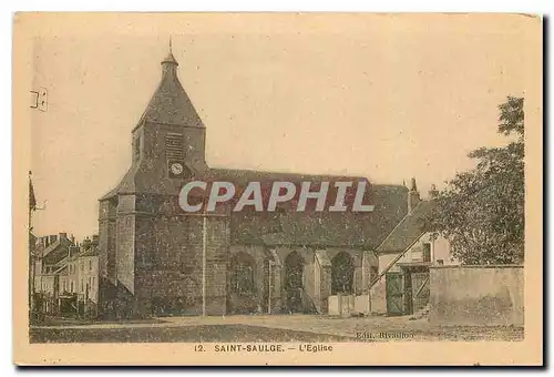 Cartes postales Saint Saulge l'Eglise