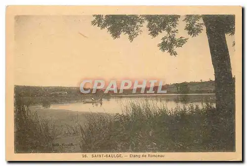 Cartes postales Saint Saulge eTANG DE rANCEAU