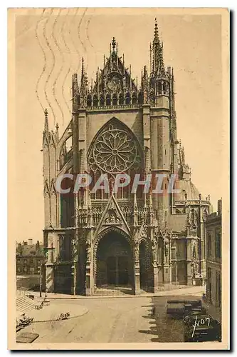 Cartes postales Metz Moselle Facade de la Cathedrale