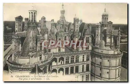 Cartes postales Chambord Le Chateau Les Combles