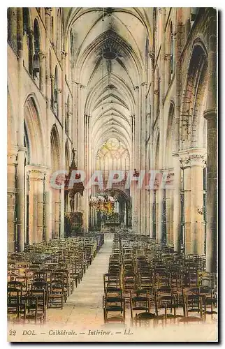 Cartes postales Dol Interieur