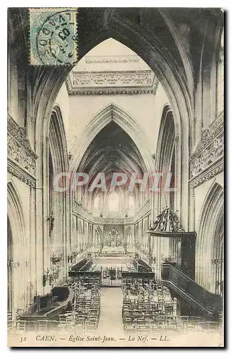 Cartes postales Caen Eglise Saint Jean