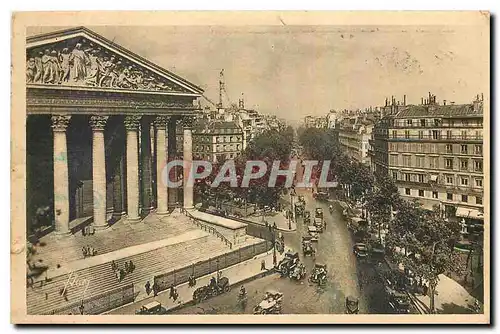 Ansichtskarte AK Paris La Madeleine et le Boulevard de la Madeleine