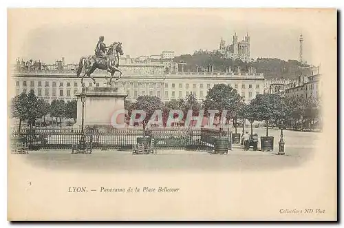 Cartes postales Lyon Panorama de la Place Bellecour