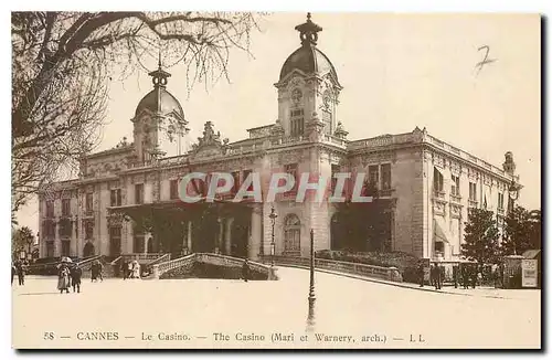 Cartes postales Cannes Le Casino