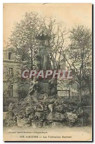 Cartes postales Amiens La Fontaine Herbet