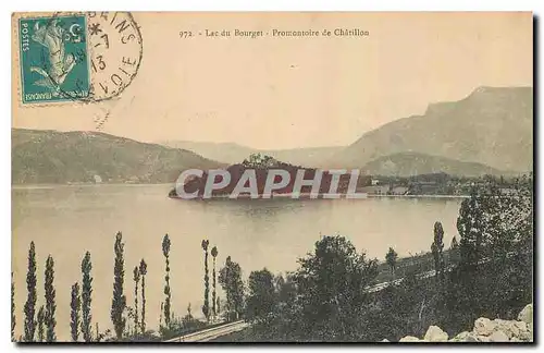 Cartes postales Lac du Bourget Promontoire de Chatillon