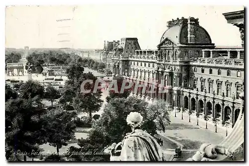 Ansichtskarte AK Paris Perspective of the Tulleries Gardens