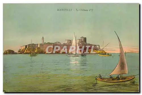 Cartes postales Marseille Le Chateau d'If