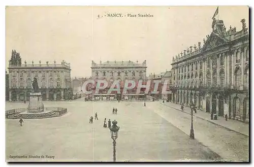 Cartes postales Nancy Place Stanislas