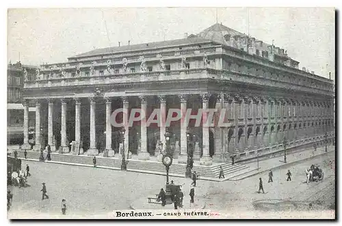 Cartes postales Bordeaux Grand Theatre