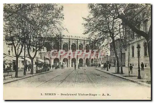 Cartes postales Nimes Boulevard Victor Hugo