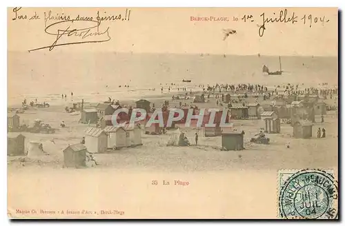 Cartes postales Berck Plage La Plage