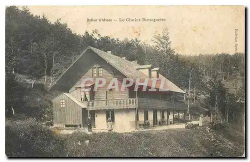 Ansichtskarte AK Ballon d'Alsace Le Chalet Bonaparte Napoleon 1er