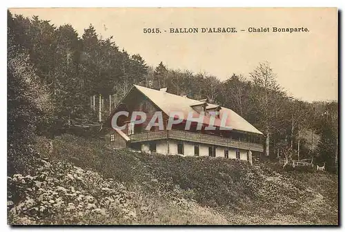 Ansichtskarte AK Ballon d'Alsace Le Chalet Bonaparte Napoleon 1er