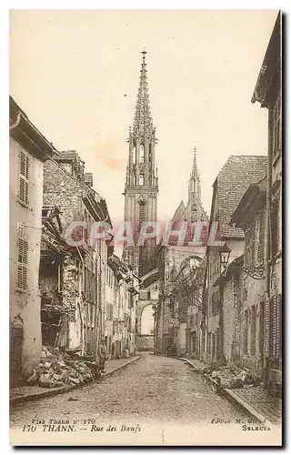 Cartes postales Thann Rue des Boeufs