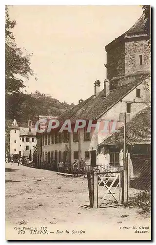 Cartes postales Thann Rue du Staufen