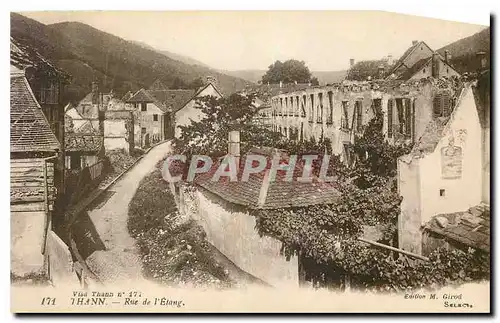 Cartes postales Thann Rue de l'Etang