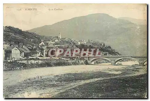 Cartes postales Albertville Conflans