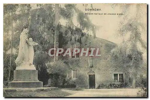 Cartes postales Domremy Maison Natale de Jeanne d'Arc