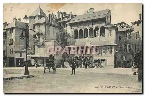 Cartes postales Chambery Place de Lens