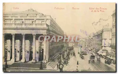 Cartes postales Bourse Opera