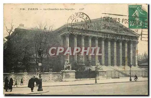 Cartes postales Paris La Chambre des Deputes