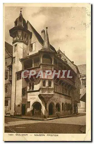 Cartes postales Colmar Maison Prister
