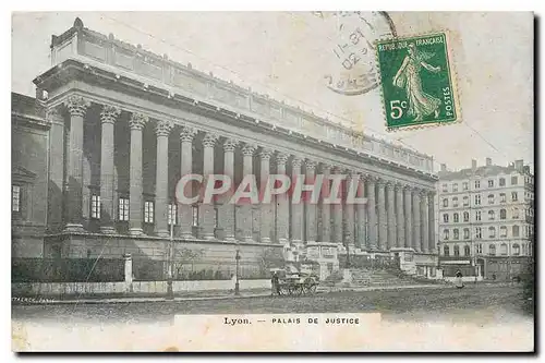 Cartes postales Lyon Palais de Justice