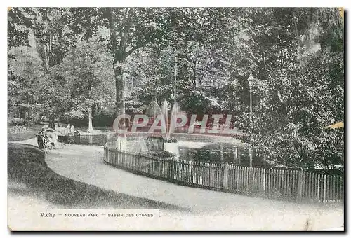 Ansichtskarte AK Vichy Nouveau parc Bassin des Cygnes