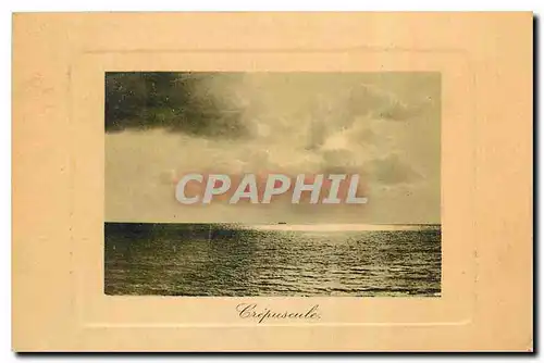 Cartes postales Crepuscule