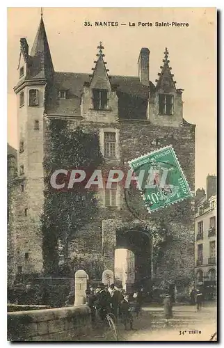 Cartes postales Nantes La Porte Saint Pierre