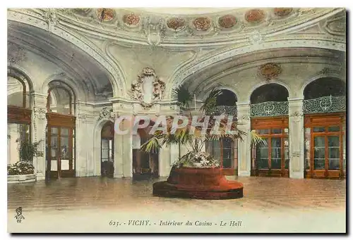 Cartes postales Vichy Interieur du Casino