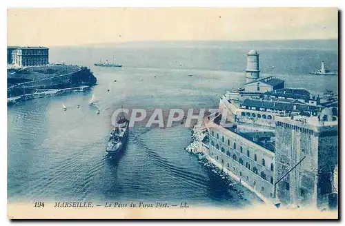 Ansichtskarte AK Marseille La Passe du Vieux Port