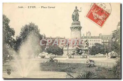 Cartes postales Lyon Place Carnot