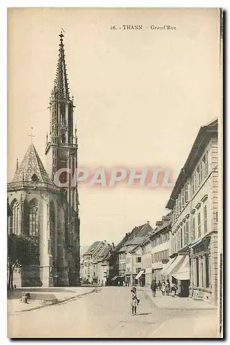 Cartes postales Thann Grand Rue