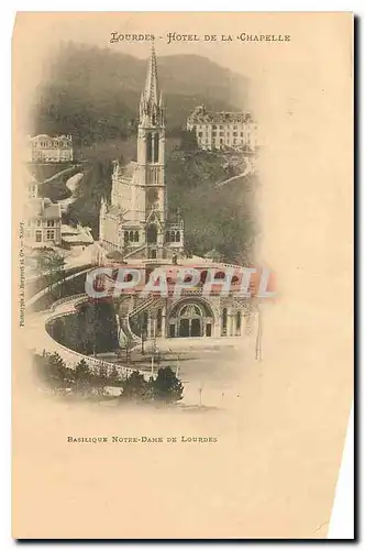 Cartes postales Lourdes Hotel de la Chapelle