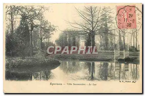 Cartes postales Epernon Villa Savonniere Le Lac