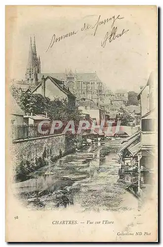 Cartes postales Chartres Vue sur l'Eure