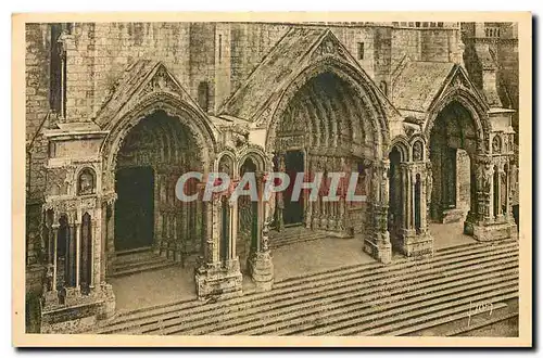 Cartes postales Chartres Eure et Loir Le Portail Nord