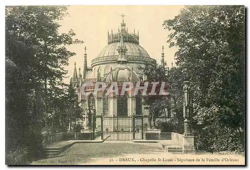 Ansichtskarte AK Dreux Chapelle St Louis Sepulture de la Famille d'Orleans