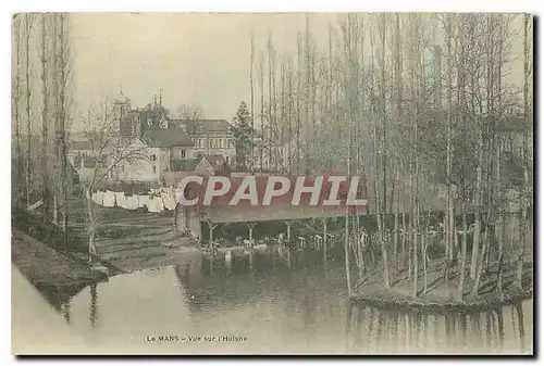 Cartes postales Le Mans Vue sur l'Huisne Lavoir