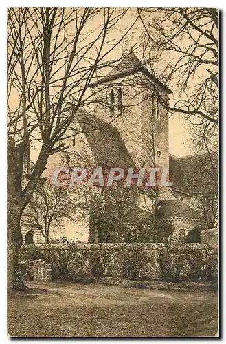 Cartes postales Le clocher de l'Eglise abbatiale St Pierre de Solesmes Sarthe